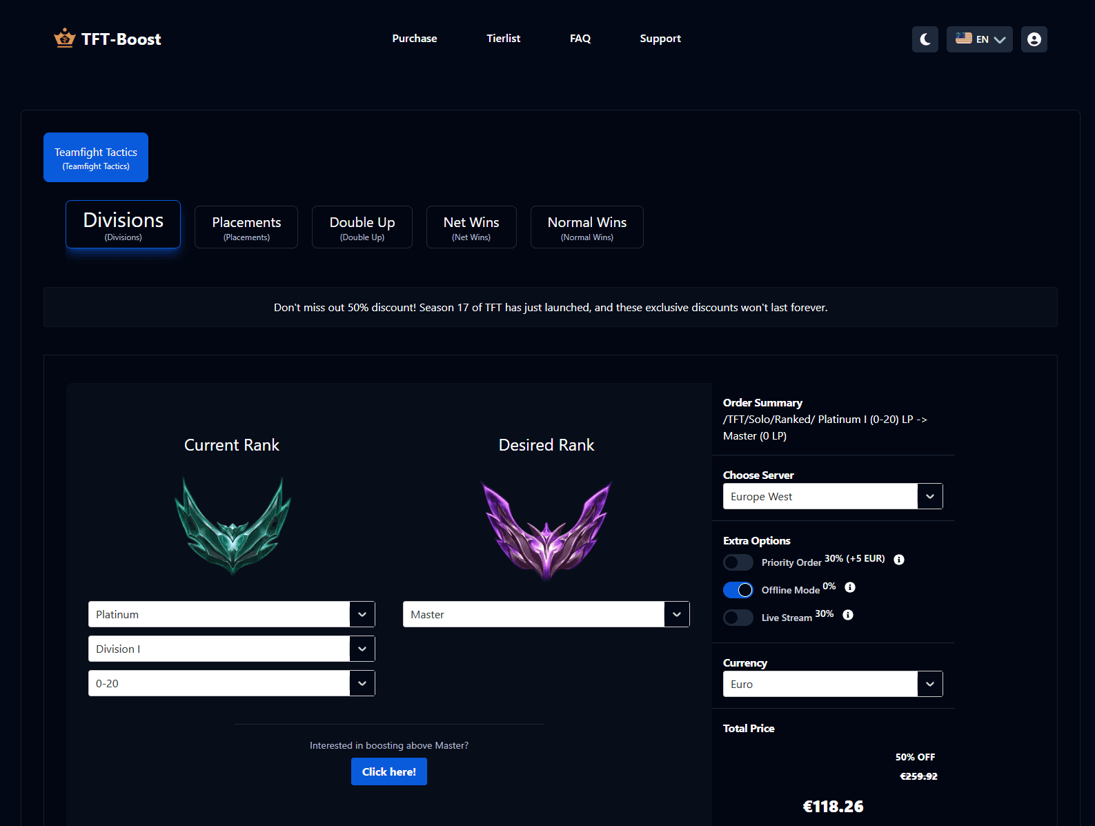 TFT-Boost.net (Next.js E-commerce)